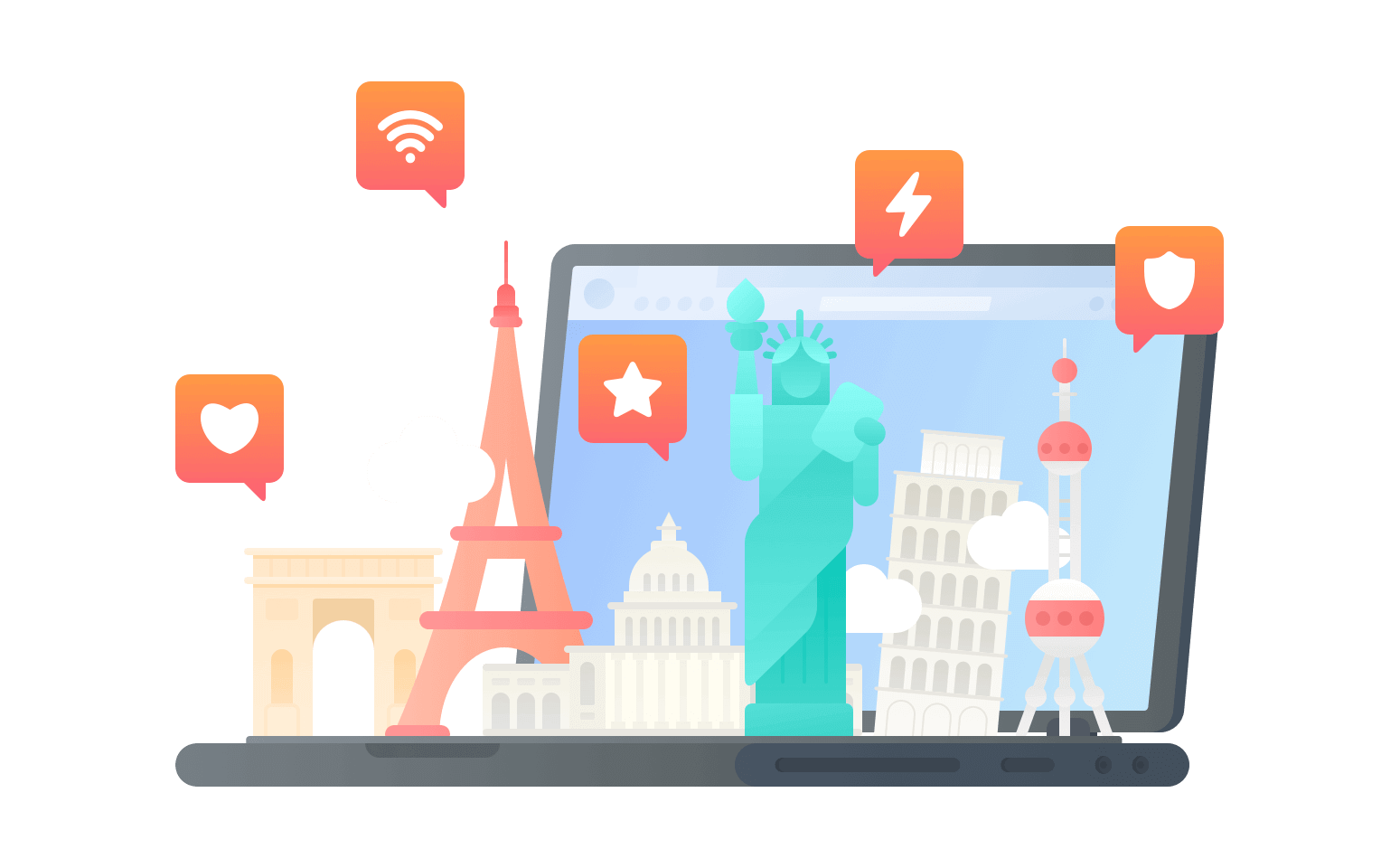 在安圭拉连接到中国的代理 - 海龟VPN